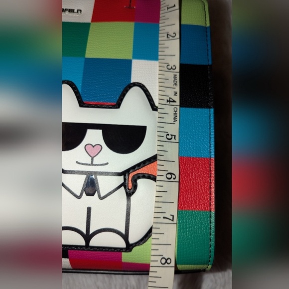 NWT - Karl Lagerfeld Paris Maybelle Satchel. - Picture 8 of 11